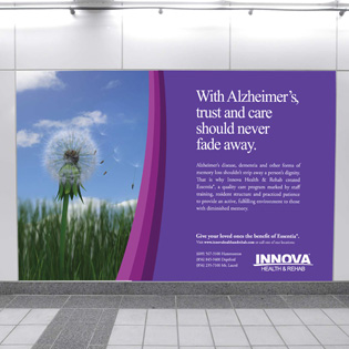 Medical Services Outdoor Advertisement, Design for Print